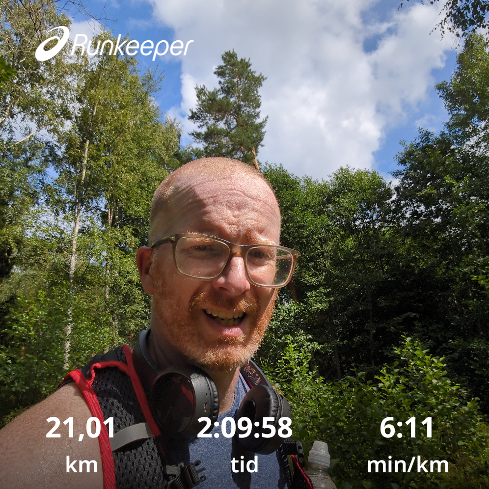 varmt å jävligt var det